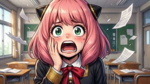 Anime Girl Surprise Classroom