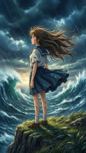 Anime Hurricane Girl