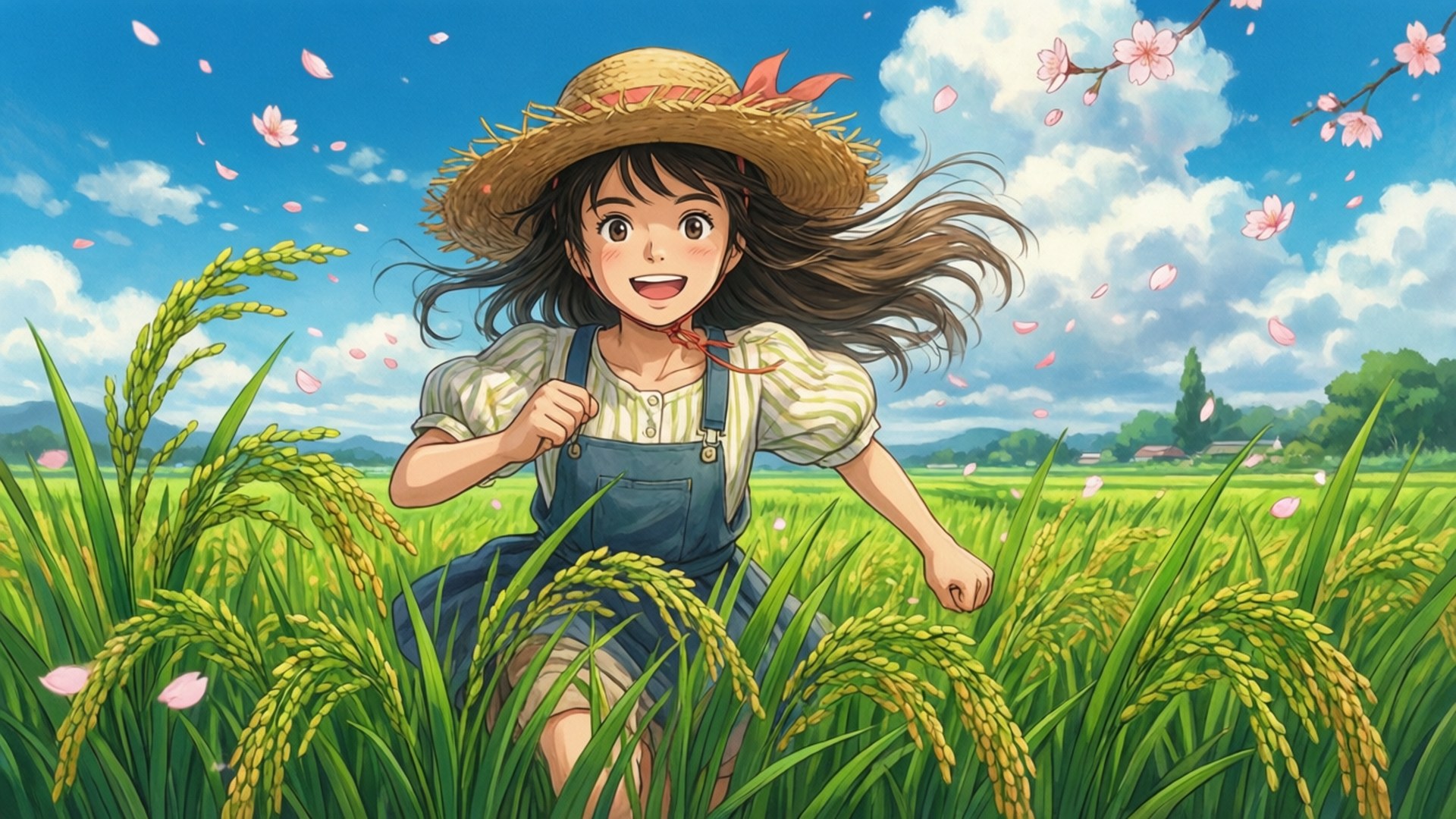 Anime Rice Runner by Wallpapers.art Studio