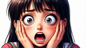 Anime Shock Face Meme