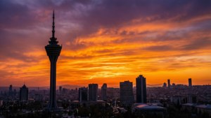 Ankara Sunset Skyline