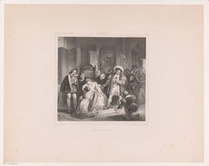 Anna Boleyn valt flauw