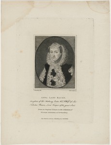 Anna, Lady Bacon, Daughter of Sir Anthony Cooke and Wife of Sir Nicolas Bacon