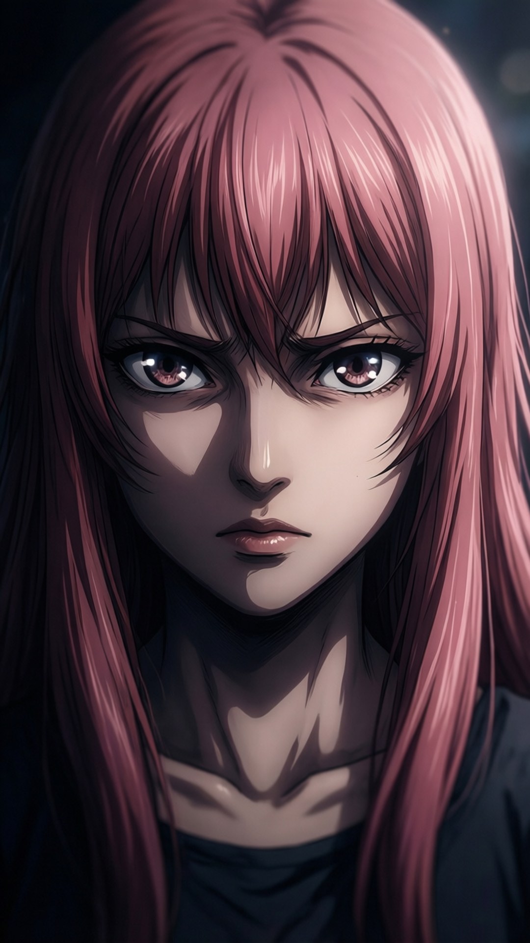 Anna's Intense Gaze by Wallpapers.art Studio