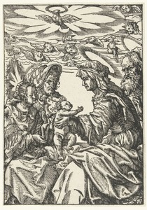 Anna te drieën met Jozef en Joachim