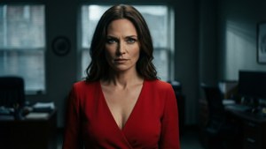 Annalise in Red
