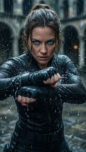 Annie in the Rain