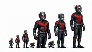 Ant-Man Size Shift Vector