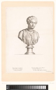 Antieke buste van Claudia Marcella maior