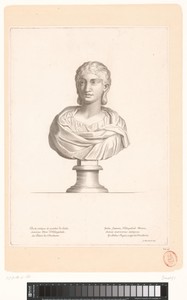 Antieke buste van Julia Soaemias