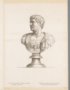 Antieke buste van keizer Hadrianus