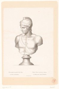 Antieke buste van Mars