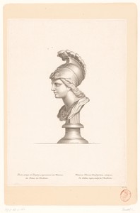 Antieke buste van Minerva
