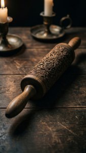 Antique Carved Rolling Pin