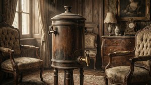 Antique Cooler Elegance