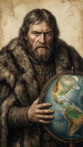 Antique Explorer Portrait