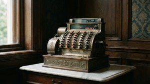 Antique Marble Register