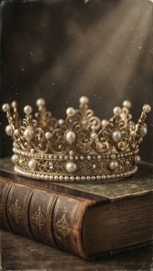 Antique Pearl Crown