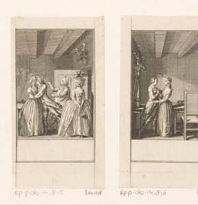 Anton kust Friederike in plaats van zijn verloofde