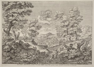 Apollo and a Nymph Leading a Lion