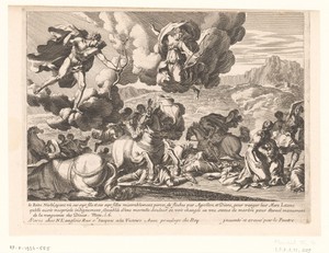 Apollo en Diana doden de kinderen van Niobe