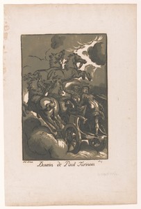 Apollo en Phaëton in de zonnewagen