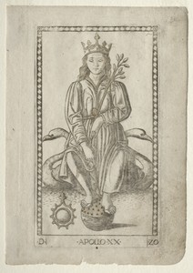 Apollo (from the Tarocchi, series D:  Apollo and the Muses, #20)