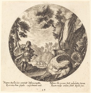 Apollo Killing the Python