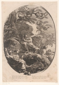 Apollo met lier op de Parnassus