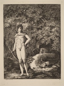 Apollo with a Bow and Dragon
