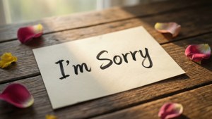 Apology Note on Wood