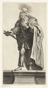 Apostel Filippus met crucifix