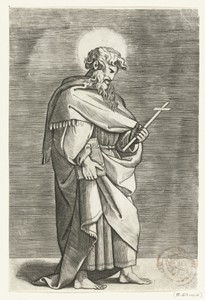 Apostel Filippus met kruis