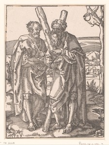Apostelen Petrus en Andreas