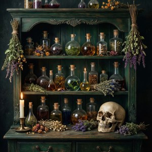 Apothecary Shelf