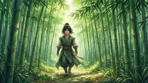 Appa in Bamboo Forest