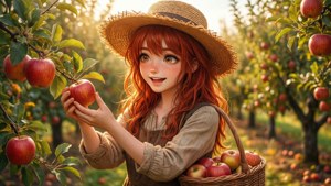 Apple Orchard Harvest