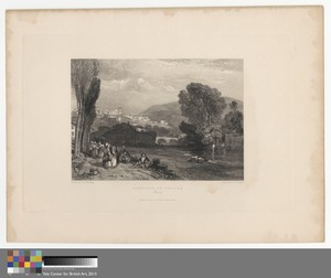 Approach to Thiers, France