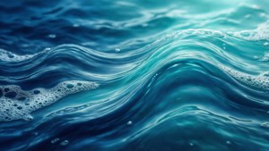 Aquamarine Ocean Flow