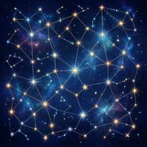 Aquarius Constellation Glow