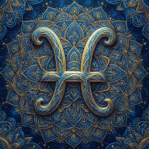 Aquarius Mandala Pattern