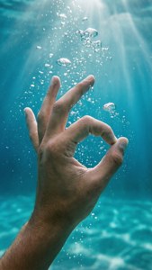 Aquatic OK Hand