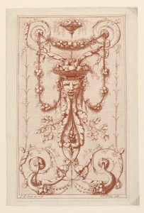 Arabesque Panel, from "Recueil d'Ornemens à l'usage des jeunes artistes"