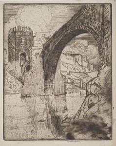 Arch of Bridge of Alcantara