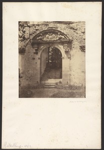 [Arched doorway, Heidelberg Castle]
