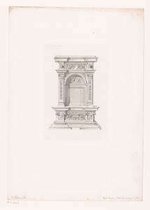 Architecturaal element met nis