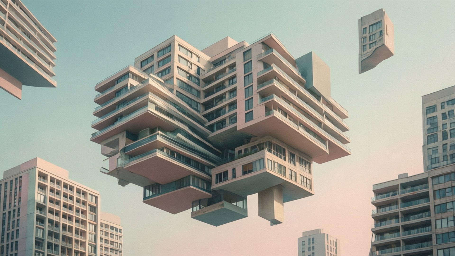 Architectural Dream Layers by Wallpapers.art Studio