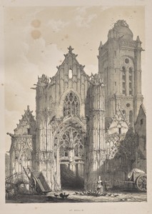 Architecture of the Middle Ages:  At Senlis
