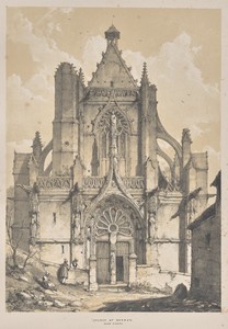 Architecture of the Middle Ages:  Church at Serran, near Gisore