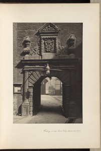 Archway In Outer Court, looking towards the Inner Court.